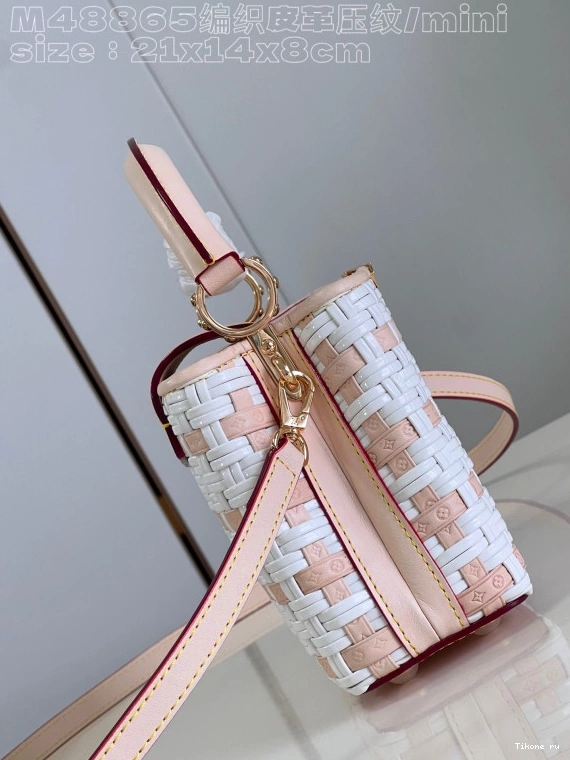 Affordable CAPUCINES VUITTON MINI-21*14*8CM LOUIS 0710